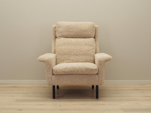 Beige fauteuil, Deens ontwerp, 1960S, Ontwerper: Arne Vodder, Fabrikant: Fritz Hansen