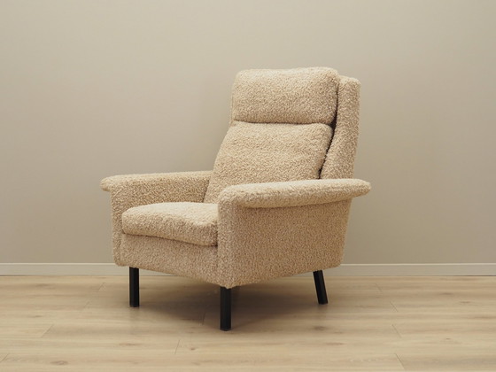 Image 1 of Beige fauteuil, Deens ontwerp, 1960S, Ontwerper: Arne Vodder, Fabrikant: Fritz Hansen