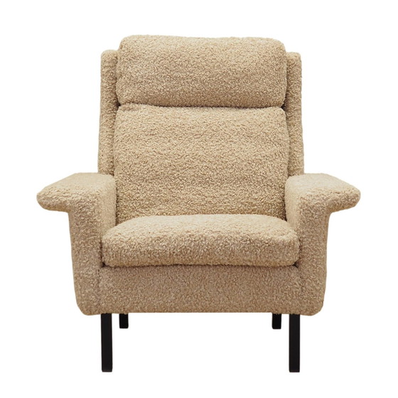 Image 1 of Beige fauteuil, Deens ontwerp, 1960S, Ontwerper: Arne Vodder, Fabrikant: Fritz Hansen