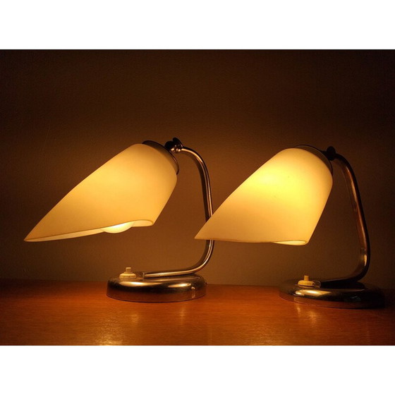 Image 1 of Paar vintage Art Deco tafellampen, 1930