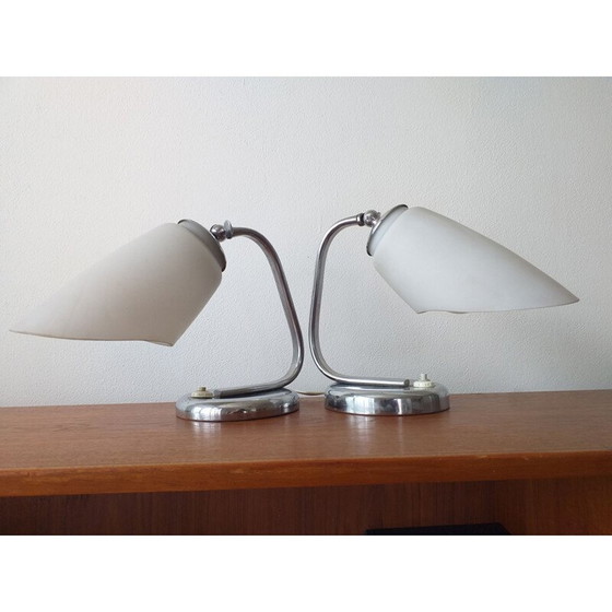 Image 1 of Paar vintage Art Deco tafellampen, 1930