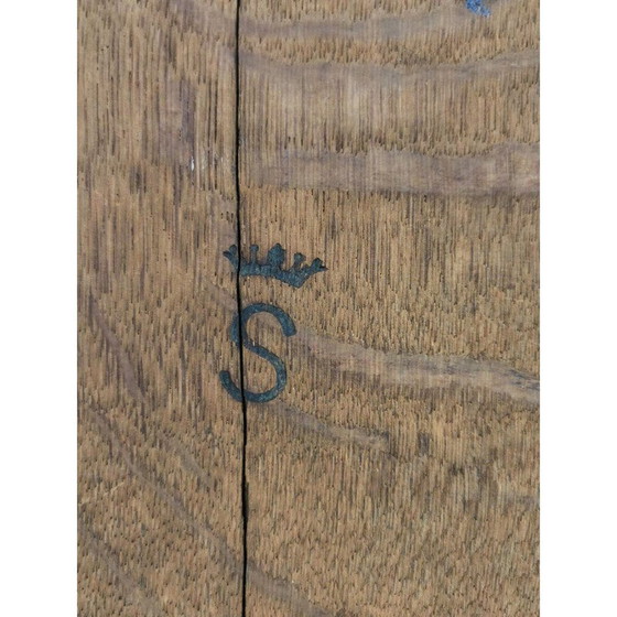 Image 1 of Mid-century mahonie koninklijke kroon gestempelde Pembroke tafel