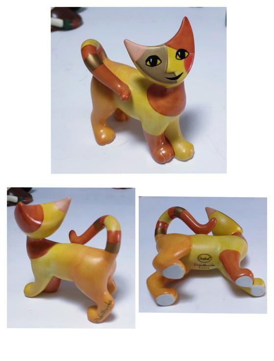 Image 1 of Acht stukken Cats Rosina Wachtmeister Goebel