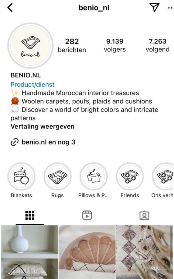 Image 1 of Berber Rug 100% Wool 255X155Cm Moroccan Vloerkleed Tapijt