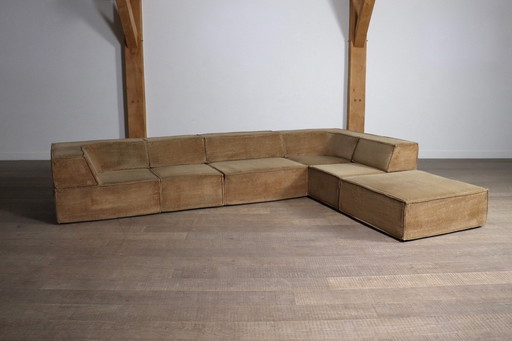 Cor Trio modulaire sofa in beige teddy van Team Form Ag, 1970S