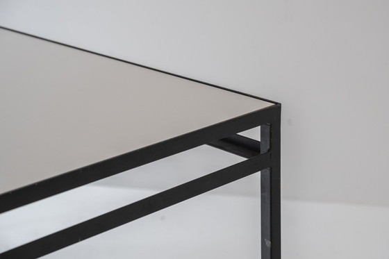 Image 1 of Industriële vintage tafel uit de jaren 1950s.