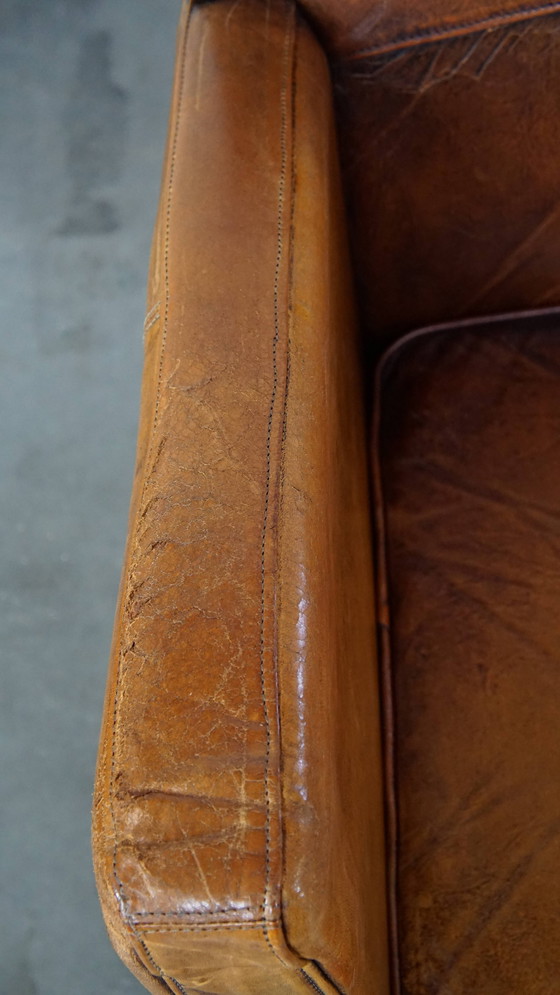 Image 1 of 2 X Vintage Schapenleren Armchair