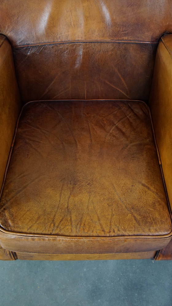 Image 1 of 2 X Vintage Schapenleren Armchair