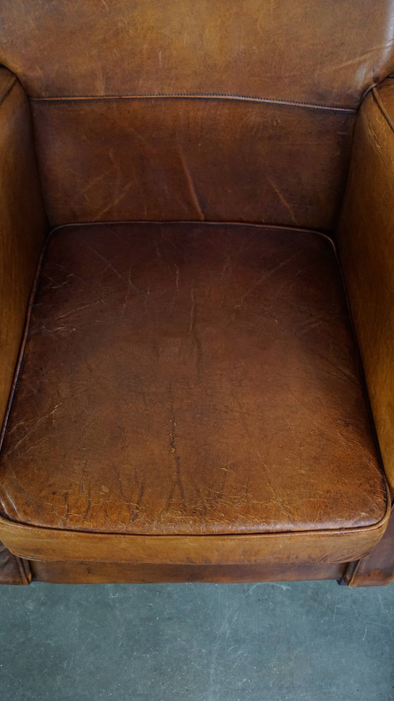 Image 1 of 2 X Vintage Schapenleren Armchair