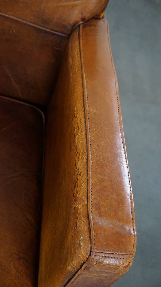 Image 1 of 2 X Vintage Schapenleren Armchair