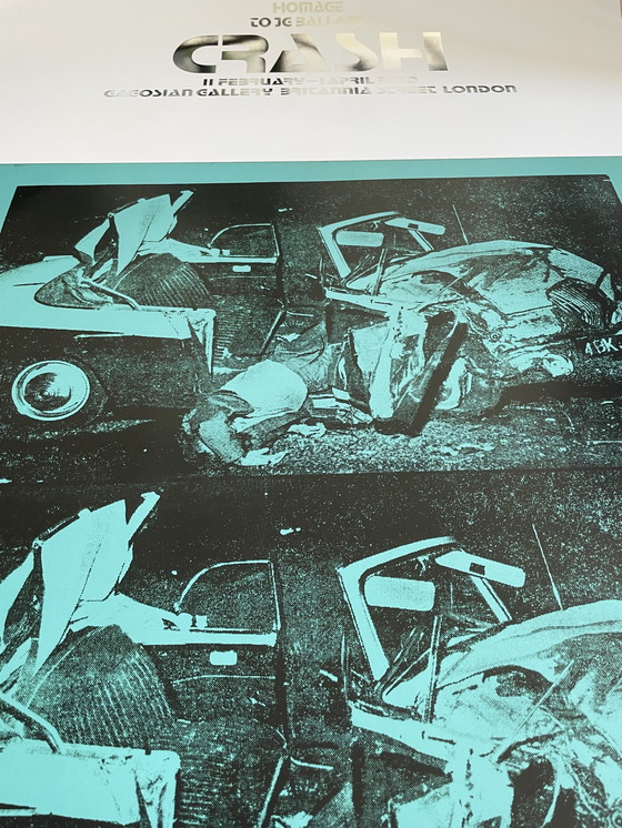 Image 1 of Andy Warhol (1928-1987), Green Disaster, 1963, originele tentoonstellingsaffiche, New York