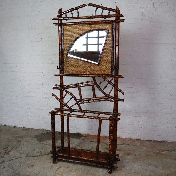 Image 1 of Vintage bamboe kapstok