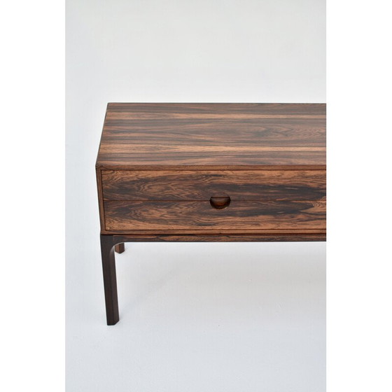 Image 1 of Vintage palissander ladekast model 394 van Kai Kristiansen voor Aksel Kjersgaard, Denemarken 1960