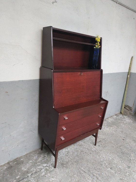 Image 1 of Mid-eeuwse secretaire