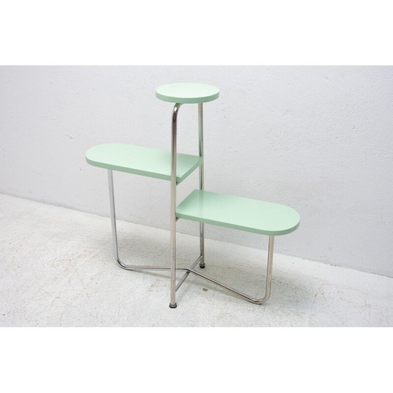 Image 1 of Vintage bauhaus plantenstandaard, Tsjecho-Slowakije 1930