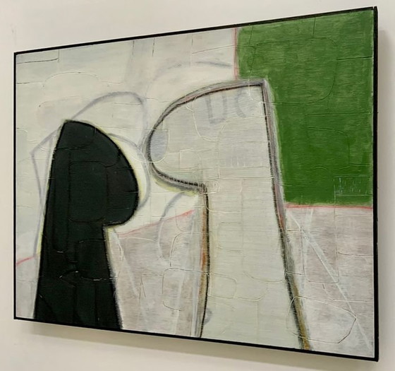 Image 1 of Schilderen - Een gesprek - Suski - Hedendaagse kunst - 2021