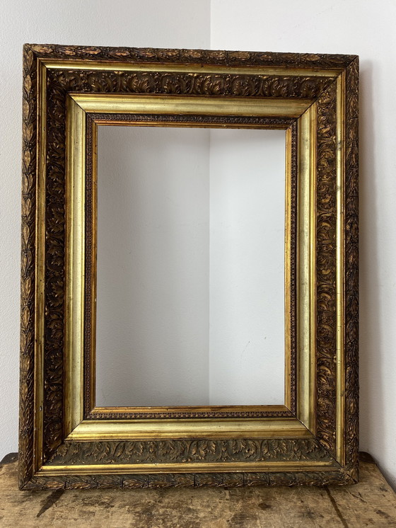 Image 1 of Antiek Barbizon Houten Frame