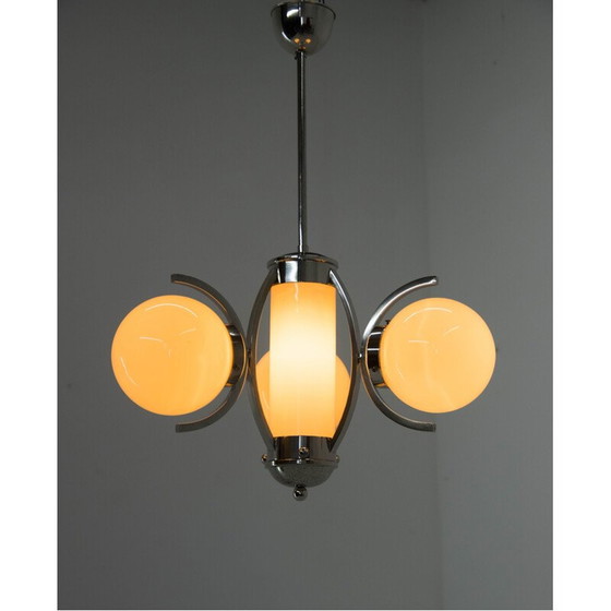 Image 1 of Vintage art deco kroonluchter, 1930