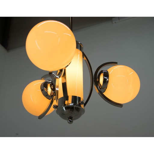 Vintage art deco kroonluchter, 1930