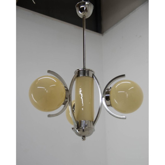 Image 1 of Vintage art deco kroonluchter, 1930