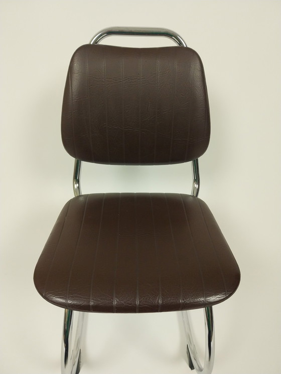 Image 1 of 2 X Vintage Cantileverstoelen, Jaren 70