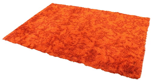 Vloerkleed 'orange' | 200 x 140 cm vintage