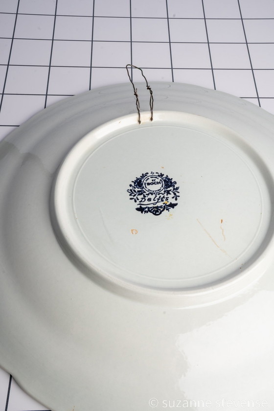 Image 1 of Groot Wandbord Royal Delft 
