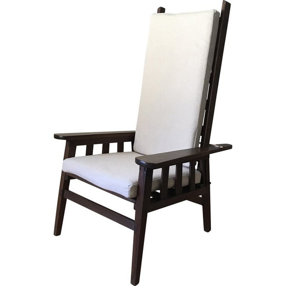 Image 1 of Vintage Morris fauteuil in koper, jaren 1930