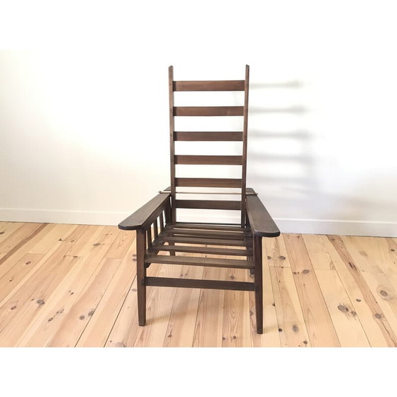 Image 1 of Vintage Morris fauteuil in koper, jaren 1930