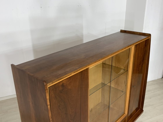 Image 1 of 60s buffetkast servieskast woonkamer kast vintage highboard