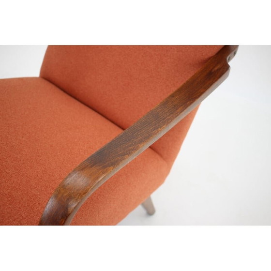 Image 1 of Paar oude fauteuils, Tsjecho-Slowakije 1960