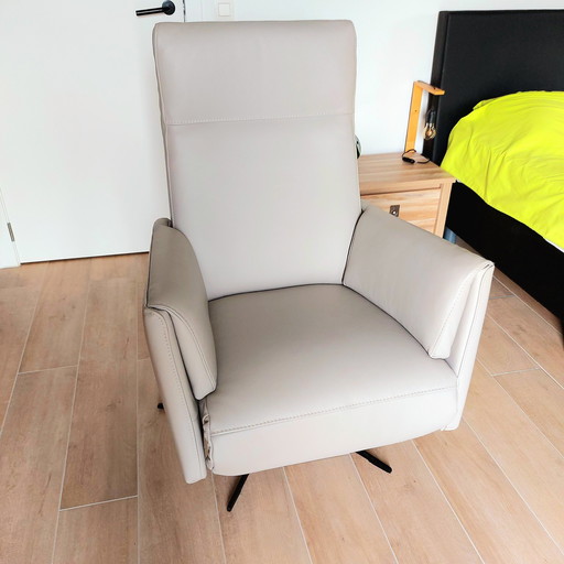 Veco fauteuil elektrisch leder