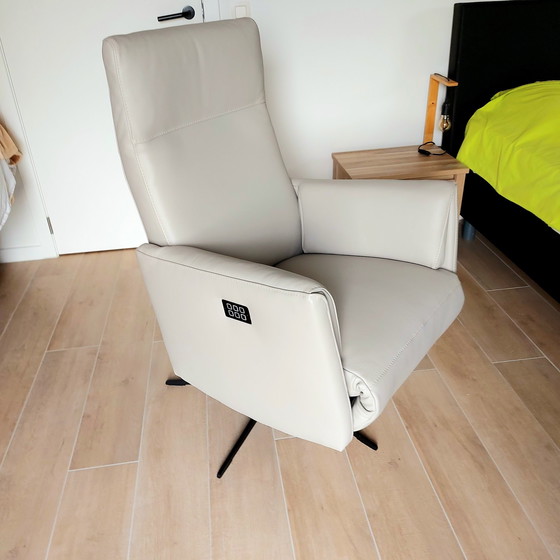 Image 1 of Veco fauteuil elektrisch leder