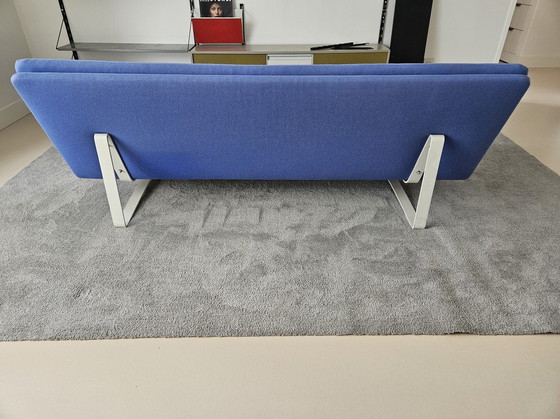 Image 1 of Kho Liang Ie C683 Bank In Blauw Kvadrat Stof