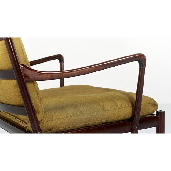 Image 1 of Paar vintage fauteuils PJ149 van Ole Wanscher voor Poul Jeppesen, Denemarken