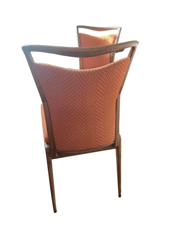 Image 1 of 5 Vintage eetkamerstoelen uit 1960