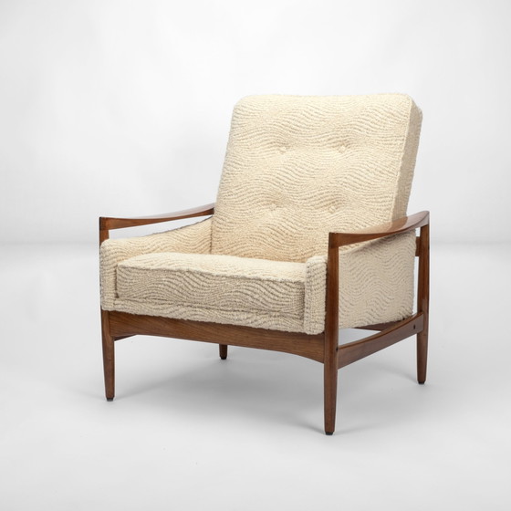 Image 1 of Teak Fauteuil Djursholm Door Ib Kofod Larsen Voor Ope