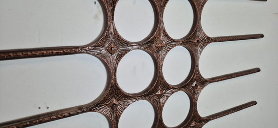 Image 1 of Brutalist Wall Sculpture