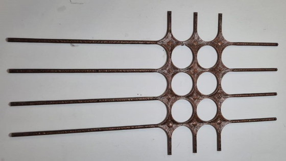 Image 1 of Brutalist Wall Sculpture