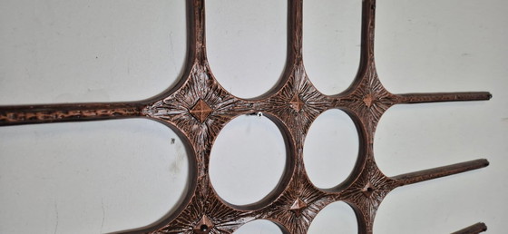 Image 1 of Brutalist Wall Sculpture