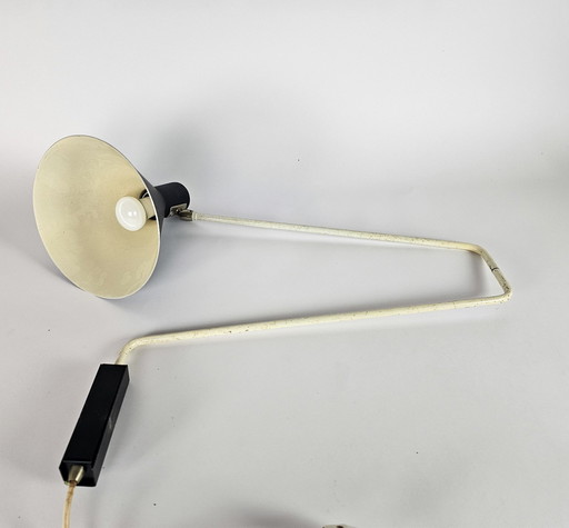 Anvia - Ontwerp J.J.M. Hoogervorst - Model 7058 - 'Swingarm' - Wandlamp - 1950'S