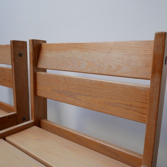 Image 1 of Set van 4 vintage grenen stoelen, Zweeds 1970