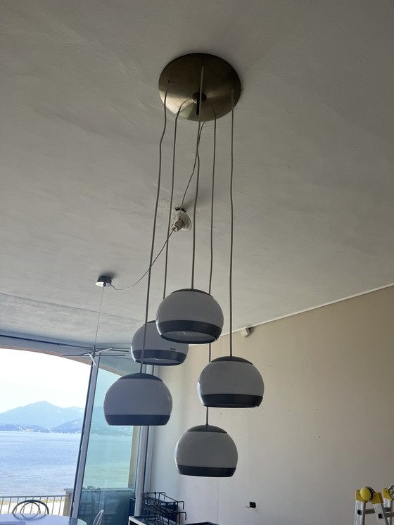 Image 1 of Stilux Milano hanglamp met 5 lampen