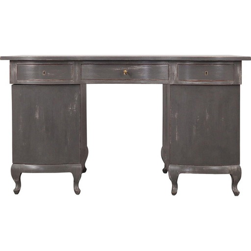 Vintage mahoniehouten bureau, Denemarken 1960