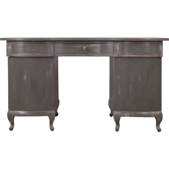 Image 1 of Vintage mahoniehouten bureau, Denemarken 1960