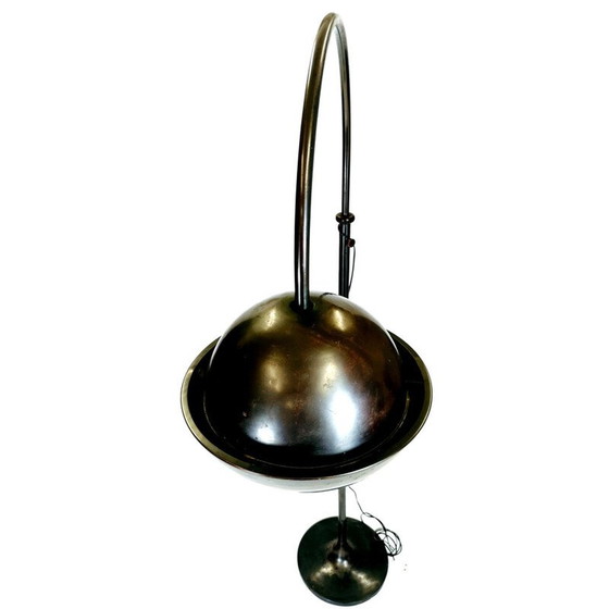 Image 1 of Vintage vloerlamp in gepatineerd koper, 1960