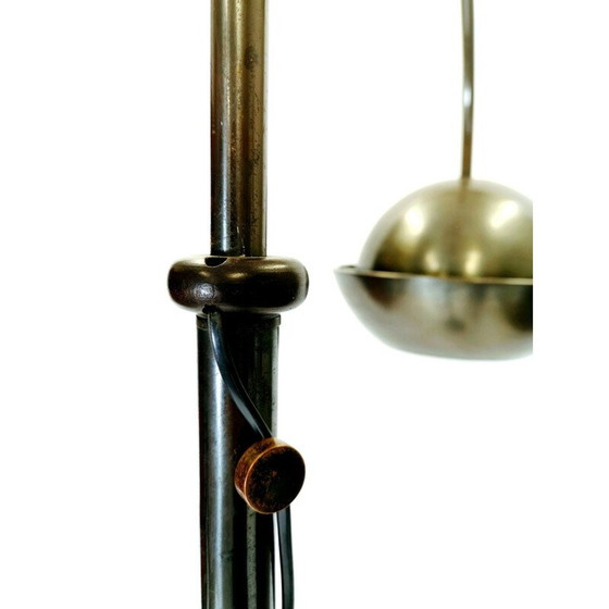 Image 1 of Vintage vloerlamp in gepatineerd koper, 1960
