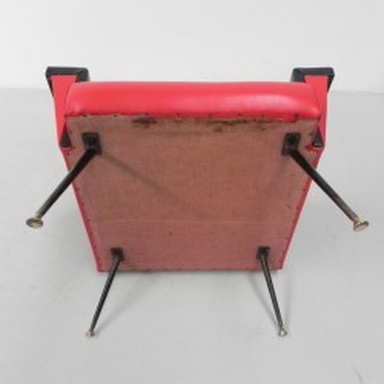 Image 1 of Vintage skai fauteuil