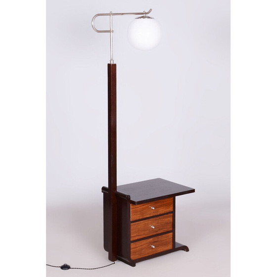 Image 1 of Vintage Art Deco vloerlamp van J. Halabala, Tsjechië 1930