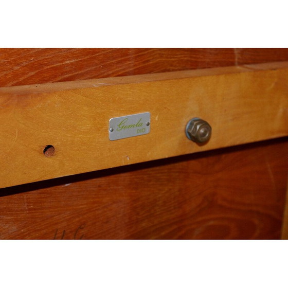 Image 1 of Vintage teak rollend dressoir van Gemla, Zweden 1960